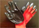 13G nylon nitrile glove