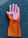latex cleaning glove