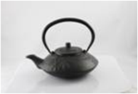 07Flat plum teapot