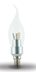 F35 E27/E14 3W LED BULB