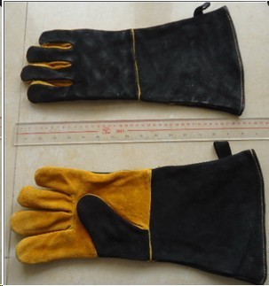 cow leather BBQ glove